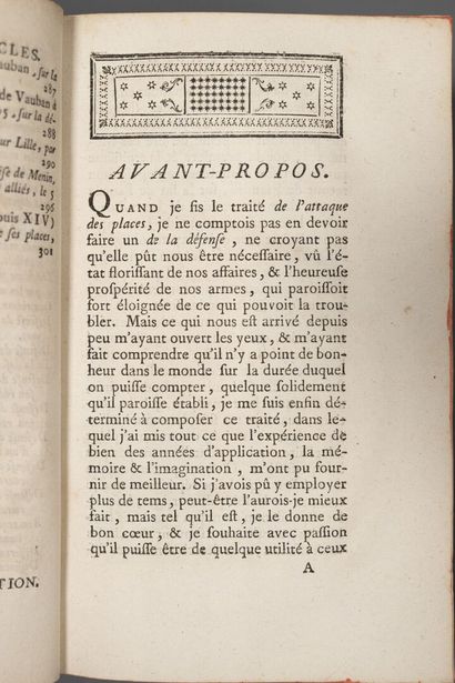 VAUBAN (Sébastien Le Prestre de). OEuvres...