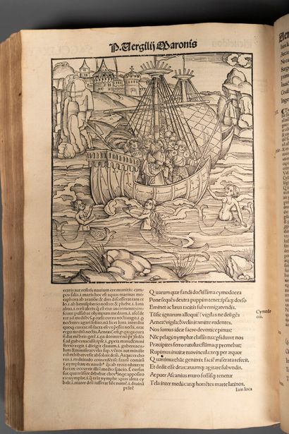 [Post-incunabula]. VIRGILE. Opera Vergiliana...