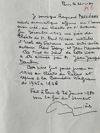 [Autographs]. [Literature, entertainment]....