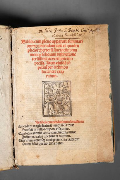 [Post-incunable]. [Bible. Latin. 1510]. BIBLIA...