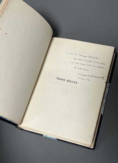 MAURIAC (François). Trois récits. Paris,...