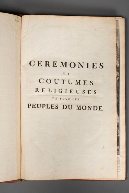 PICART (Bernard) [ill.]; [BERNARD (J.F.);...