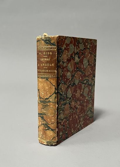 GIDE (André). Lettres à Angèle. 1898-1899....