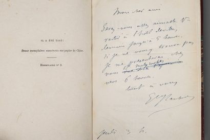 FLAUBERT (Gustave). Trois contes. Un cœur...