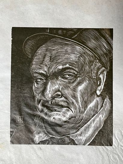 [Drawing]. Louis JOU (1881-1968). Set of...