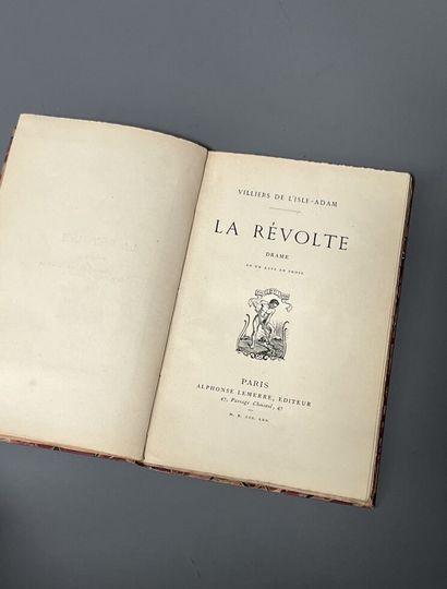 VILLIERS DE L'ISLE-ADAM (Auguste de). La...
