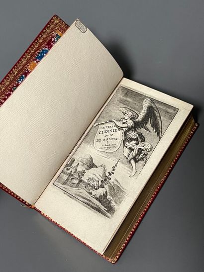 BALZAC (Jean-Louis de). Lettres choisies....