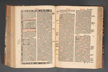 [Post-incunable]. [Bible. Latin. 1520]. [Biblia...