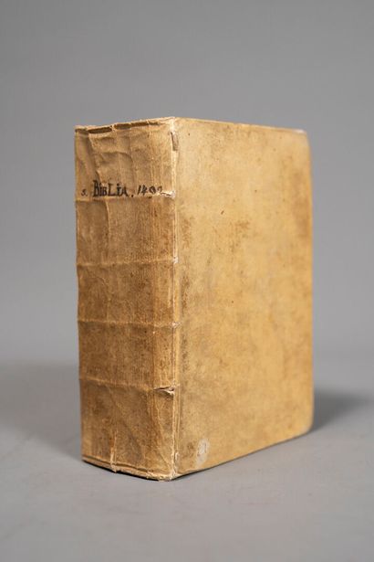 [Incunabula]. [Bible. Latin. 1492]. [BIBLIA]....