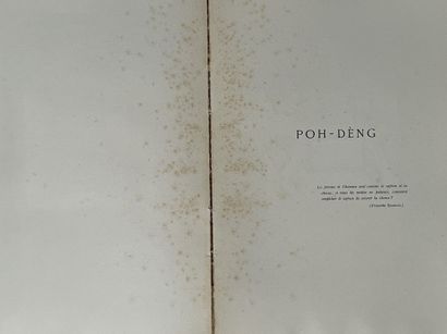 LA NÉZIÈRE. RIVIÈRE (Paul-Louis). Poh-Dèng,...