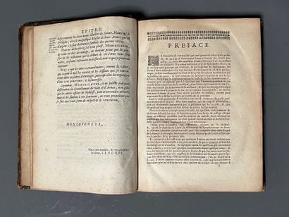 [Binding with coat of arms]. LA ROQUE (André...