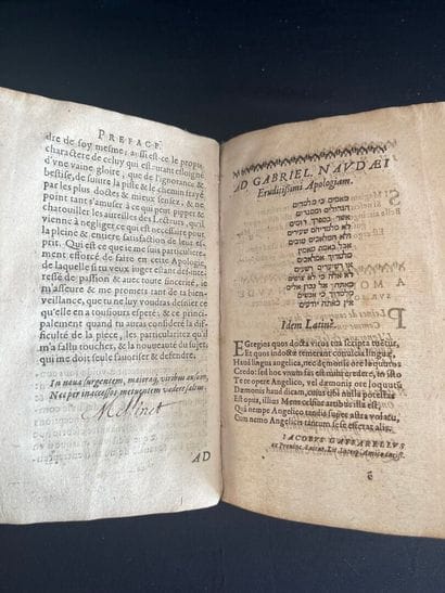 [Occultism]. NAUDÉ (Gabriel). Apologie pour...