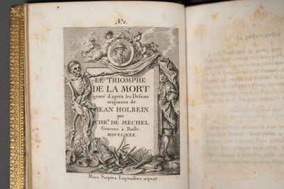 [Engraving]. HOLBEIN (Hans), MECHEL (Christian...