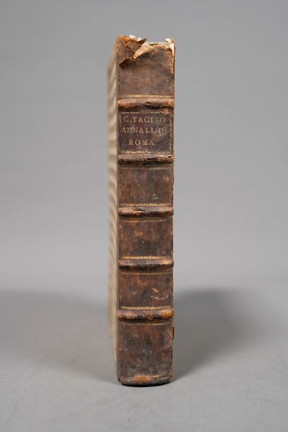 [Sixteenth-century book]. TACITE. Gli annali...