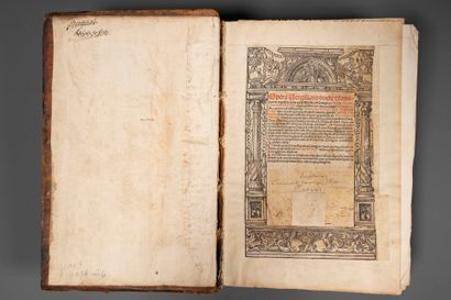 [Post-incunabula]. VIRGILE. Opera Vergiliana...