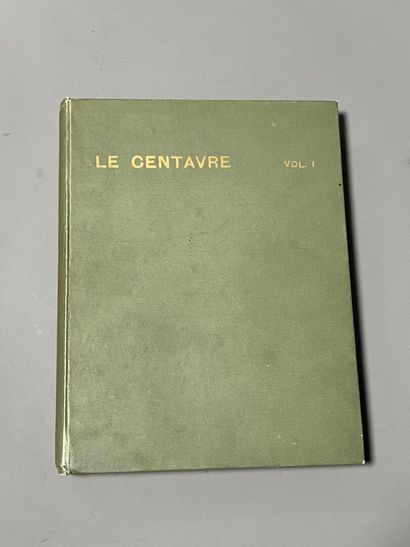 CENTAURE (LE). Revue trimestrielle de littérature...
