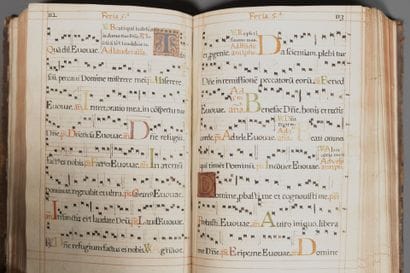 [Manuscript]. [Antiphonary, 18th c.]. Latin...