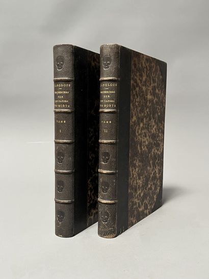 [Mortuary binding]. LANGLOIS (Eustache-Hyacinthe)....