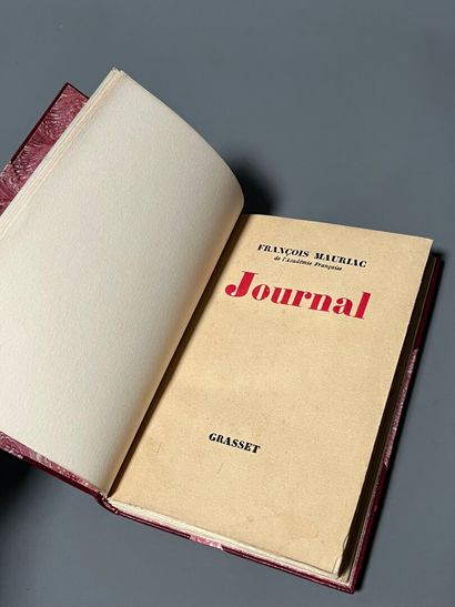 MAURIAC (François). Journal. I, II et III....