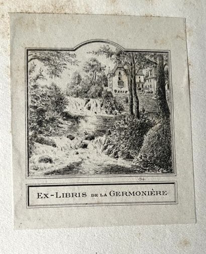 [Mortuary binding]. LANGLOIS (Eustache-Hyacinthe)....