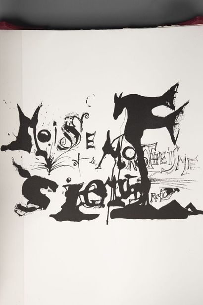 DALI. FREUD (Sigmund) Moses and Monotheism....