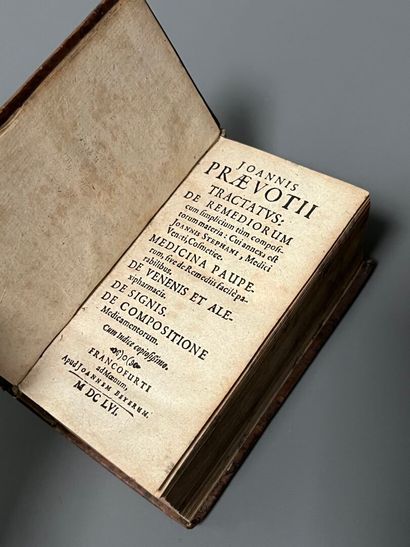 [Medicine]. PRÉVOST (Jean). Opera medicia...