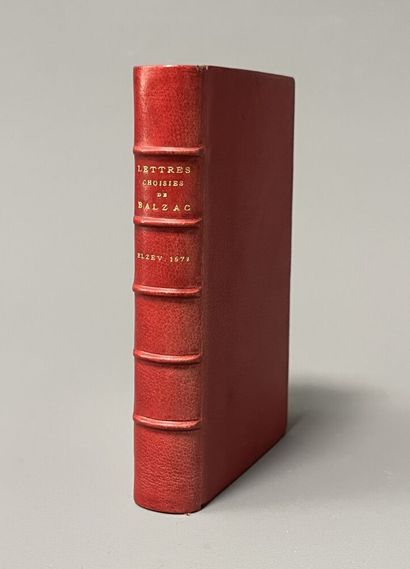 BALZAC (Jean-Louis de). Lettres choisies....