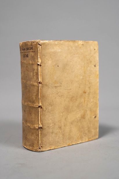 [Post-incunable]. [Bible. Latin. 1510]. BIBLIA...