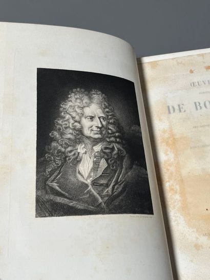 BOILEAU (Nicolas). Poetic works. Etchings...