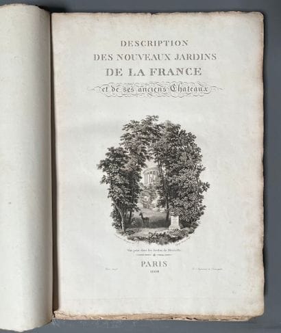 [Gardens]. LABORDE (Alexandre de). Description...