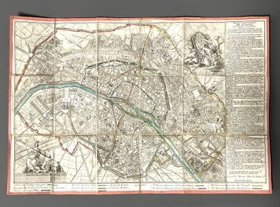 [Paris]. [WATIN (fils)]. État actuel de Paris,...