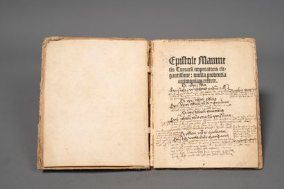 [Post-incunabula]. [MEHMED II (Ottoman Sultan);...