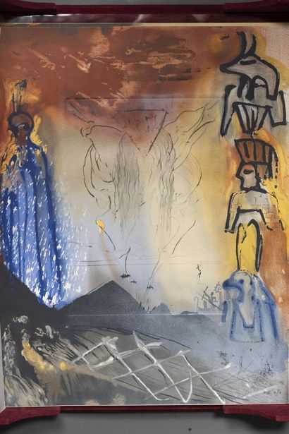 DALI. FREUD (Sigmund) Moses and Monotheism....