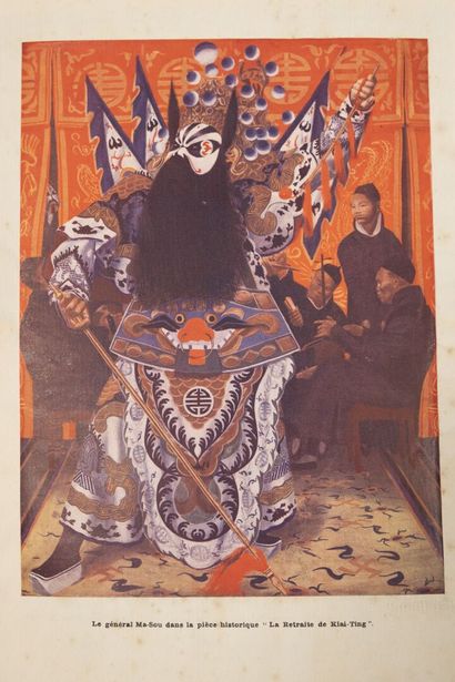 IACOVLEFF. TCHOU-KIA-KIEN. Le théâtre chinois....