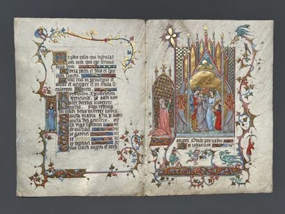 [Illuminated manuscript, 20th c.]. Illuminated...