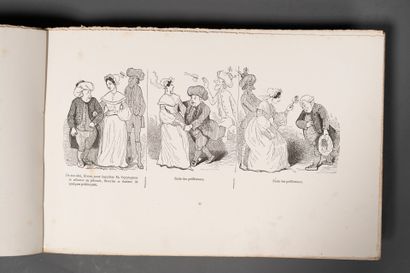 TÖPFFER (Rodolphe). Set of 6 works. In-8...