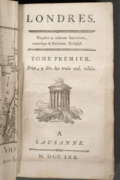 [Royaume-Uni]. [GROSLEY (Pierre-Jean)]. Londres....