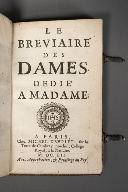 [PUGET DE LA SERRE (Jean)]. Le breviaire...