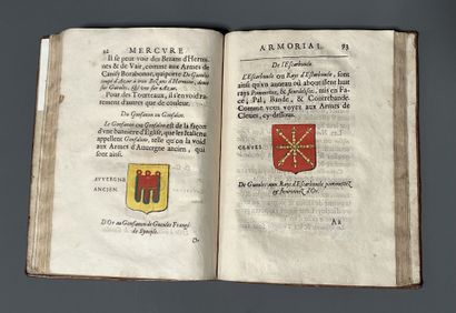 [Heraldry]. SEGOING (Charles). Mercure armorial,...