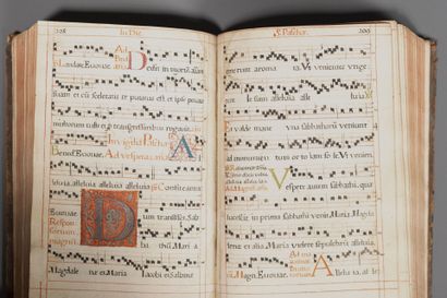 [Manuscript]. [Antiphonary, 18th c.]. Latin...