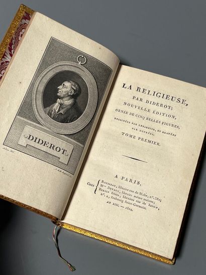 DIDEROT (Denis). La religieuse... Nouvelle...
