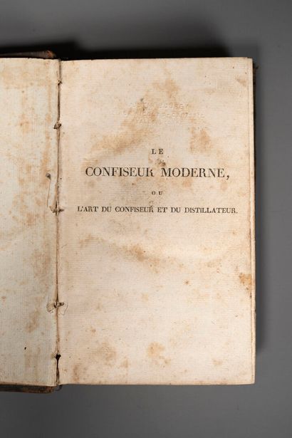[Gastronomy]. MACHET (J. J.). Le confiseur...