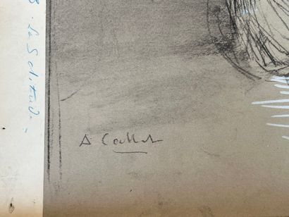 [Drawing]. Antoine CALBET (1860-1942): Important...