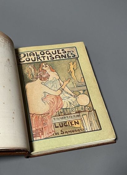 BERCHMANS. LUCIEN. Dialogues des courtisanes....