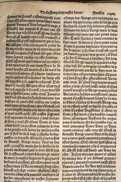 [Illustrated post-incunabulum]. JACQUES DE...