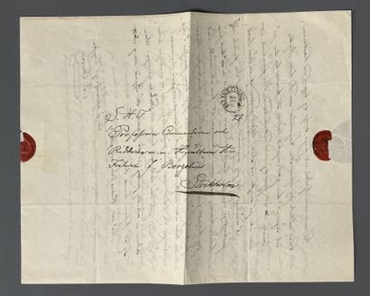 [Autograph]. [Scandinavia]. CRUSELL (Berhard...
