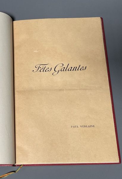 GÉRARDIN. VERLAINE (Paul). Fêtes galantes....