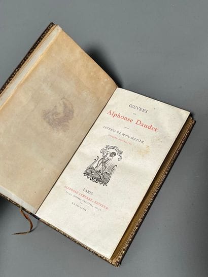 DAUDET (Alphonse). Works by Alphonse Daudet....