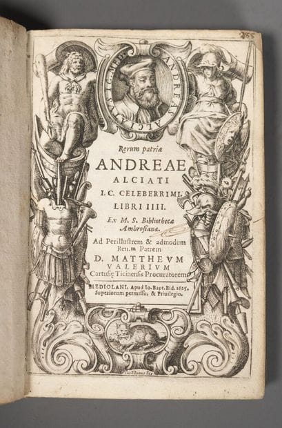 ALCIAT (André). Rerum patriae Andreae Alciati...