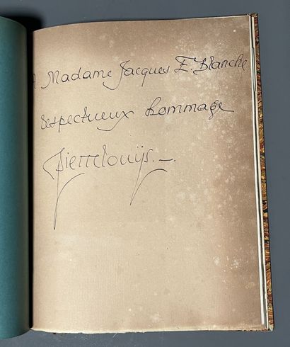 LAURENS. LOUYS (Pierre). Lêda ou La louange...